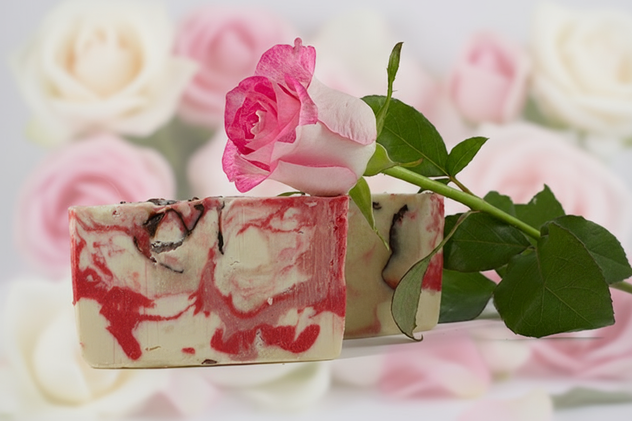 Jabón de rosas 100g