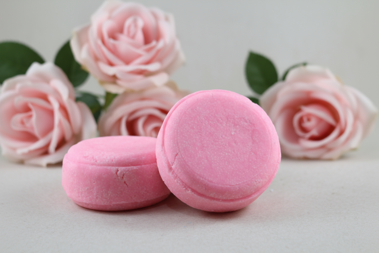 Shampoo para cabello rizado. Aroma rosas 100g 