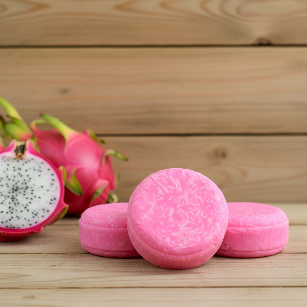 Shampoo para cabello seco o maltratado. Aroma pithaya 100g 