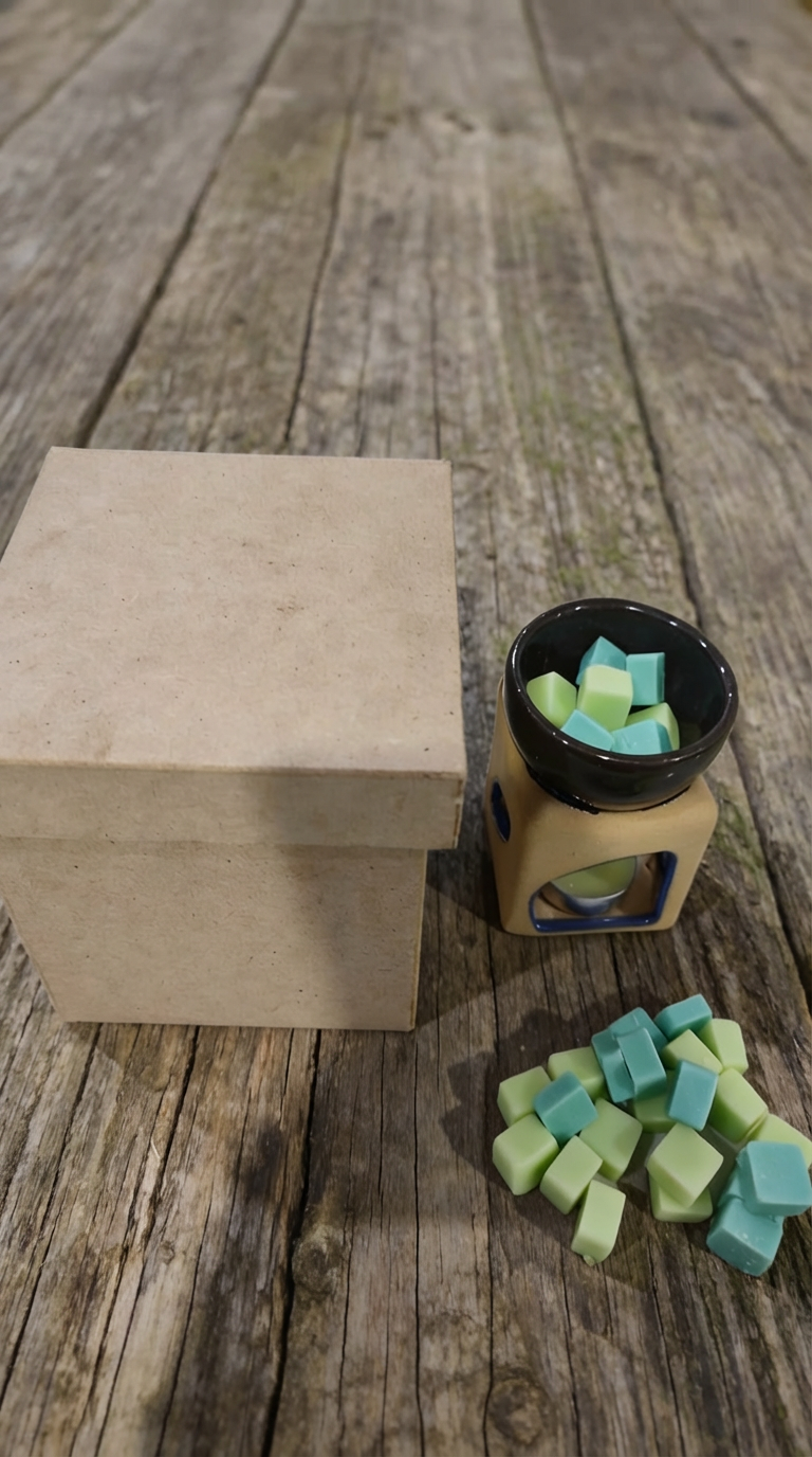 Set Ritual Aromático · Ceras de Té de limón - Menta