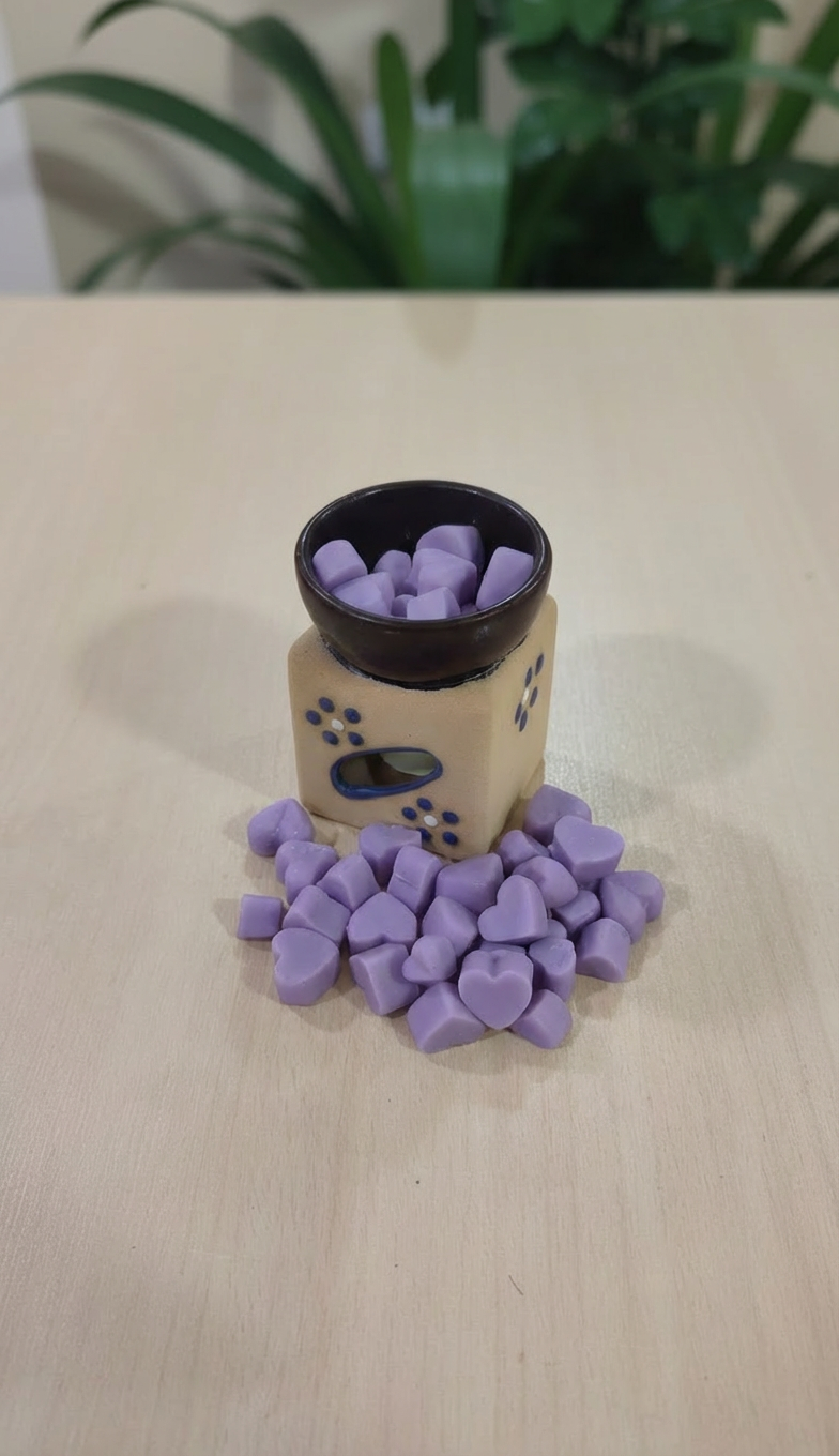 Ceras aromáticas · Wax melts · Aroma Violetas · 70g